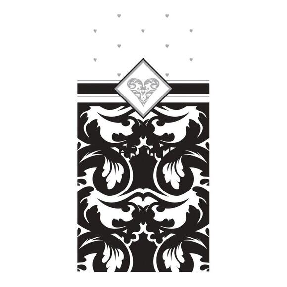 6 Packs Damask EVER AFTER Swankie Hankie Purse Tissue‎ Pack Wedding Favors - Picture 1 of 3